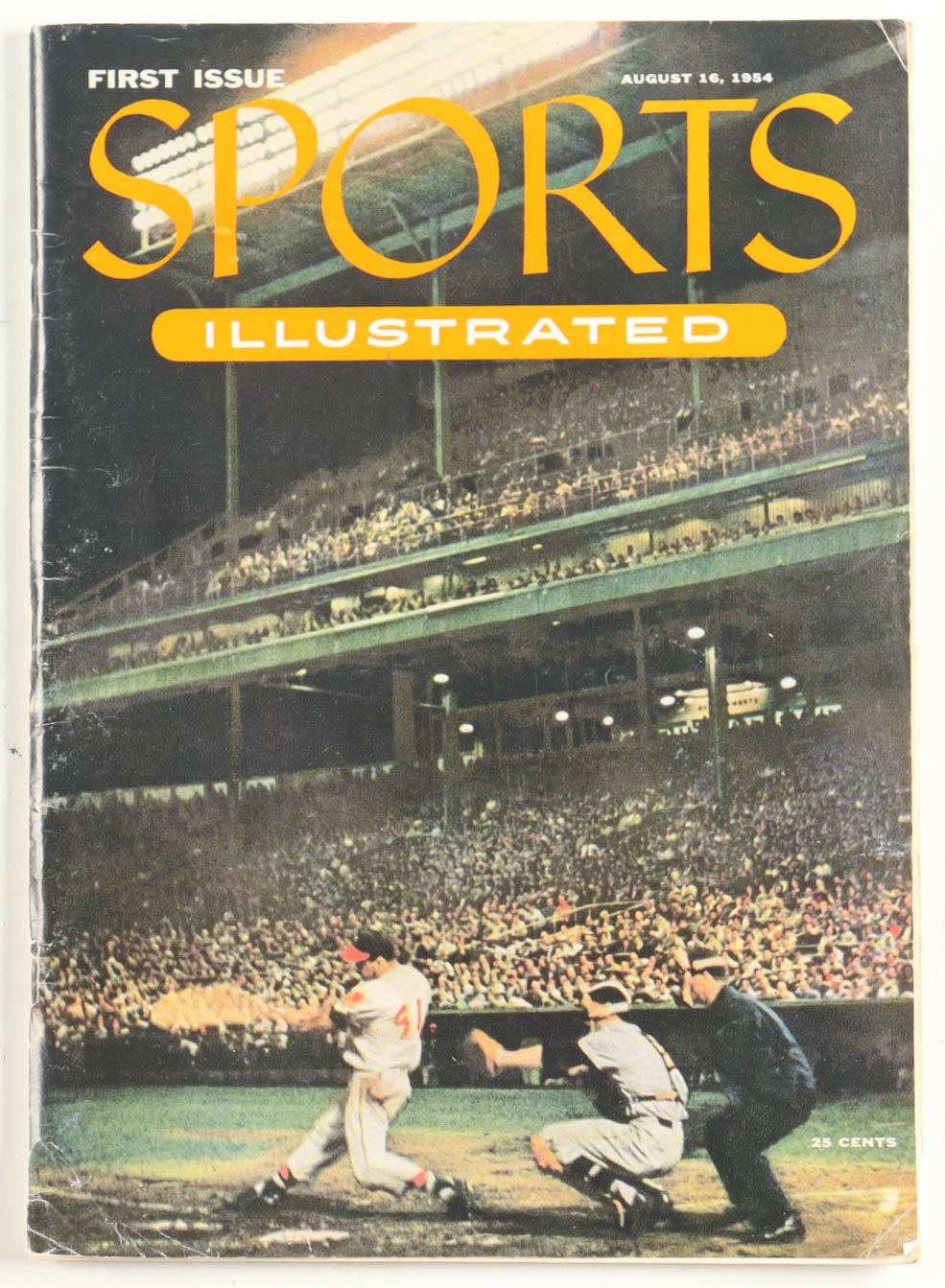 1954 First Issue "Sports Illustrated" Magazine at PristineAuction.com 1954 First Issue "Sports Illustrated" Magazine at PristineAuction.com