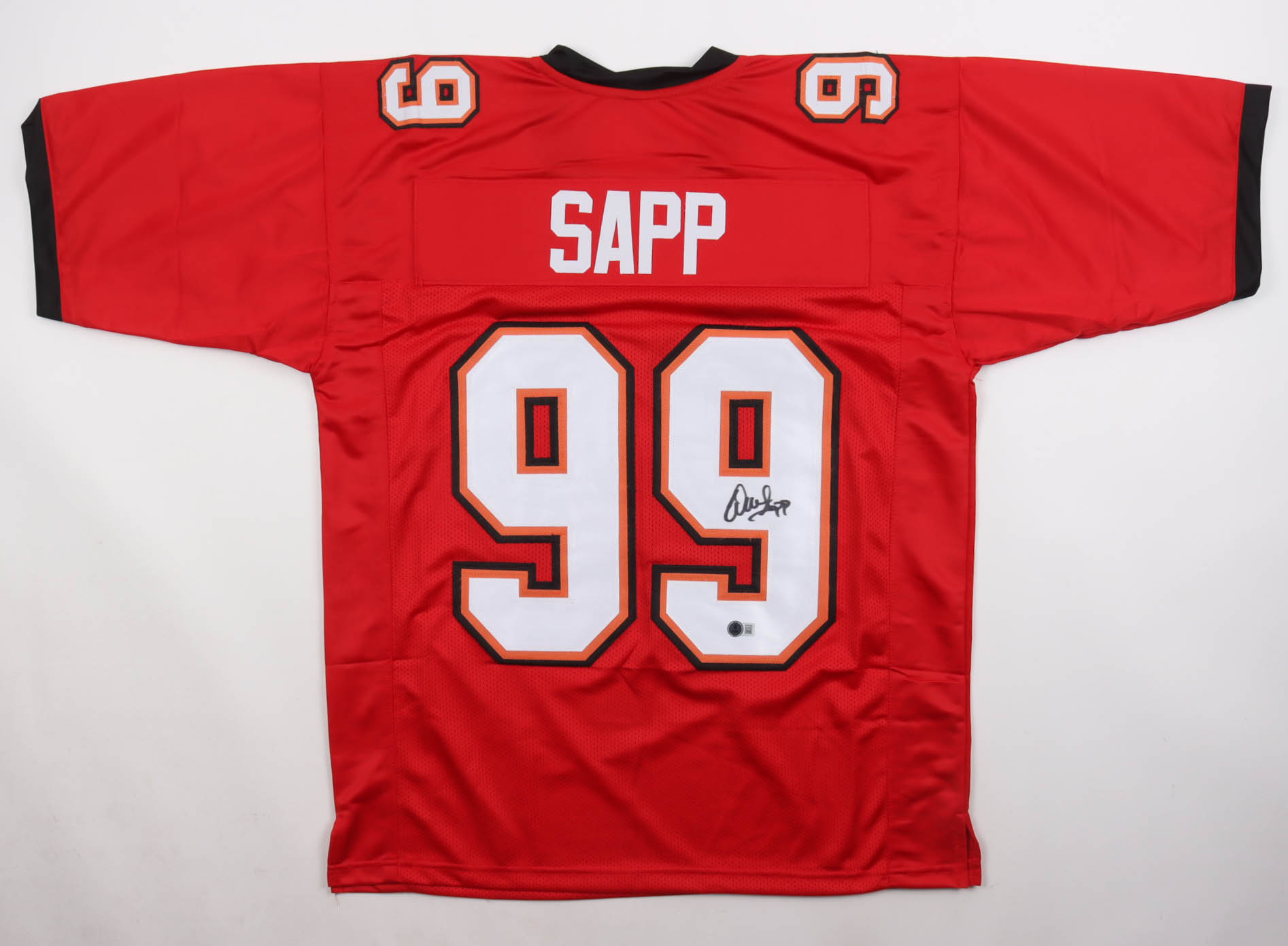 Warren Sapp Signed Jersey (Beckett) at PristineAuction.com Warren Sapp Signed Jersey (Beckett) at PristineAuction.com