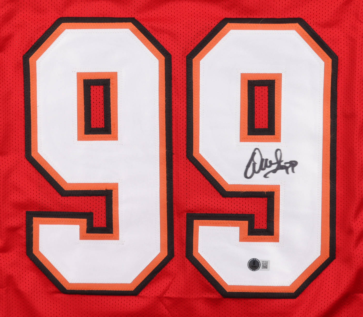 Warren Sapp Signed Jersey (Beckett) at PristineAuction.com Warren Sapp Signed Jersey (Beckett) at PristineAuction.com