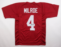 Jalen Milroe Signed Jersey (JSA) at PristineAuction.com
