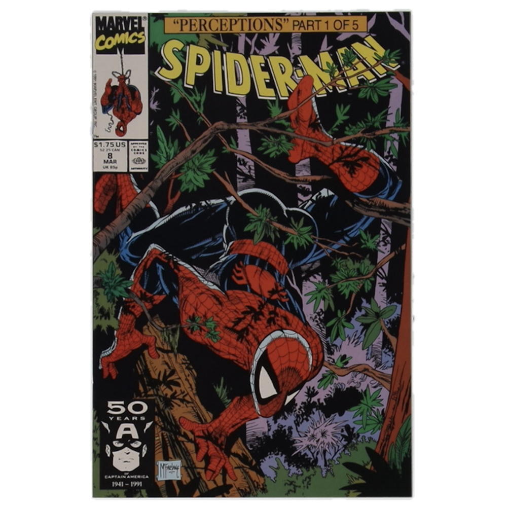 1991 "Spider-Man" Issue #8 Marvel Comic Book at PristineAuction.com