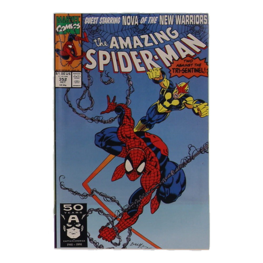 1991 "The Amazing Spider-Man" Issue #352 Marvel Comic Book at PristineAuction.com
