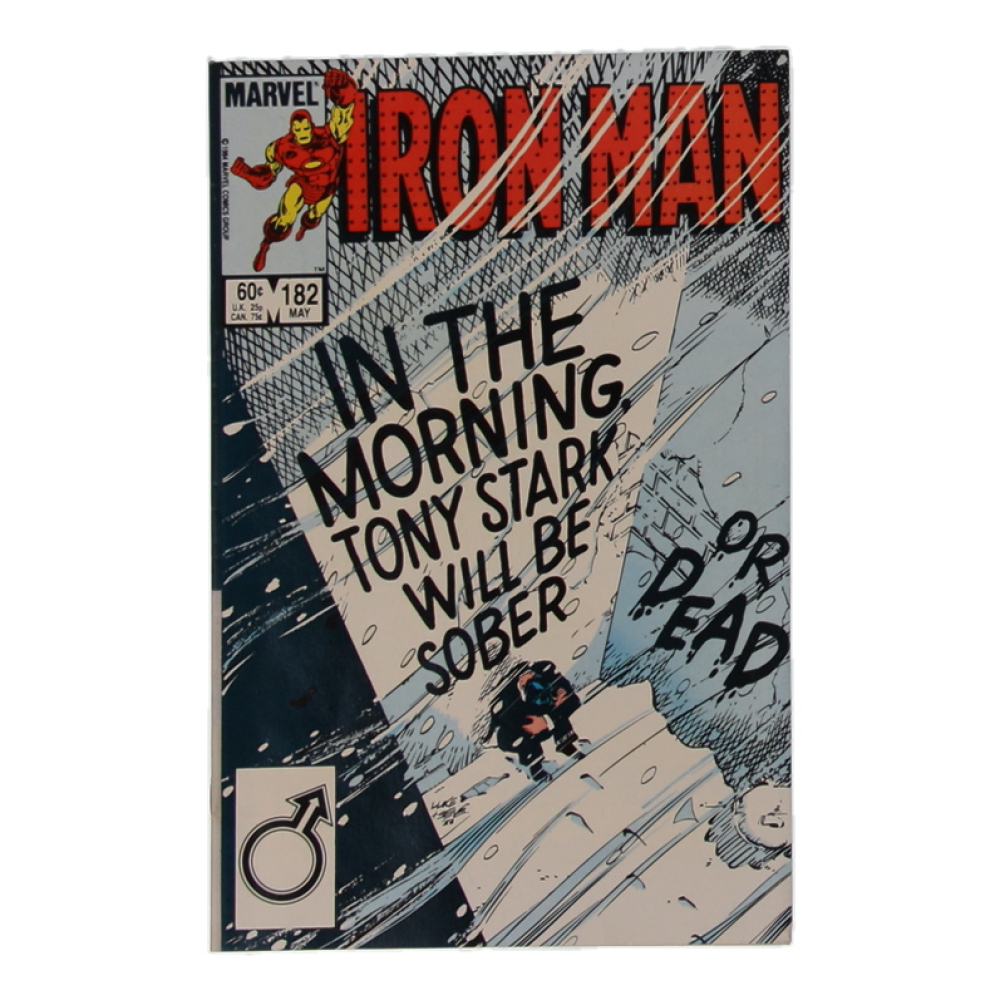 1984 "Iron Man" Issue #182 Marvel Comic Book at PristineAuction.com