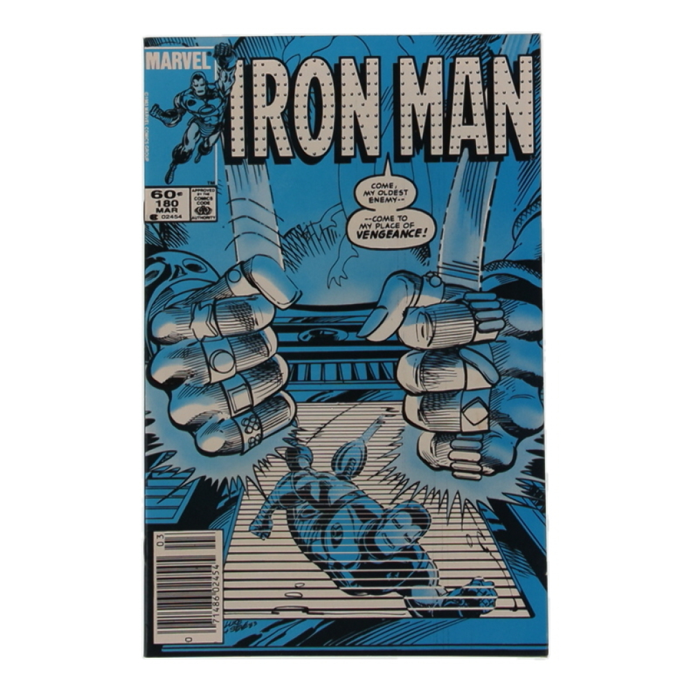 1984 "Iron Man" Issue #180 Marvel Comic Book at PristineAuction.com