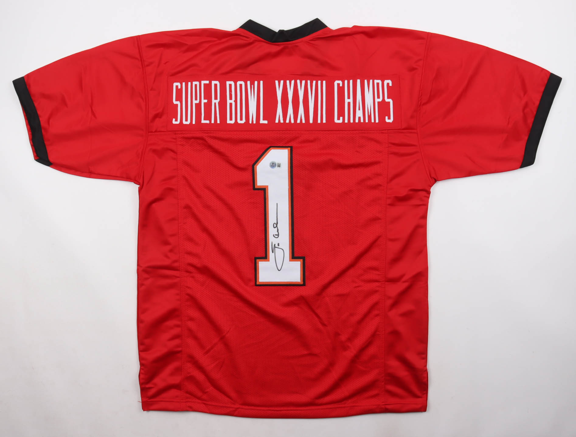 Jon Gruden Signed Jersey (Beckett) at PristineAuction.com Jon Gruden Signed Jersey (Beckett) at PristineAuction.com