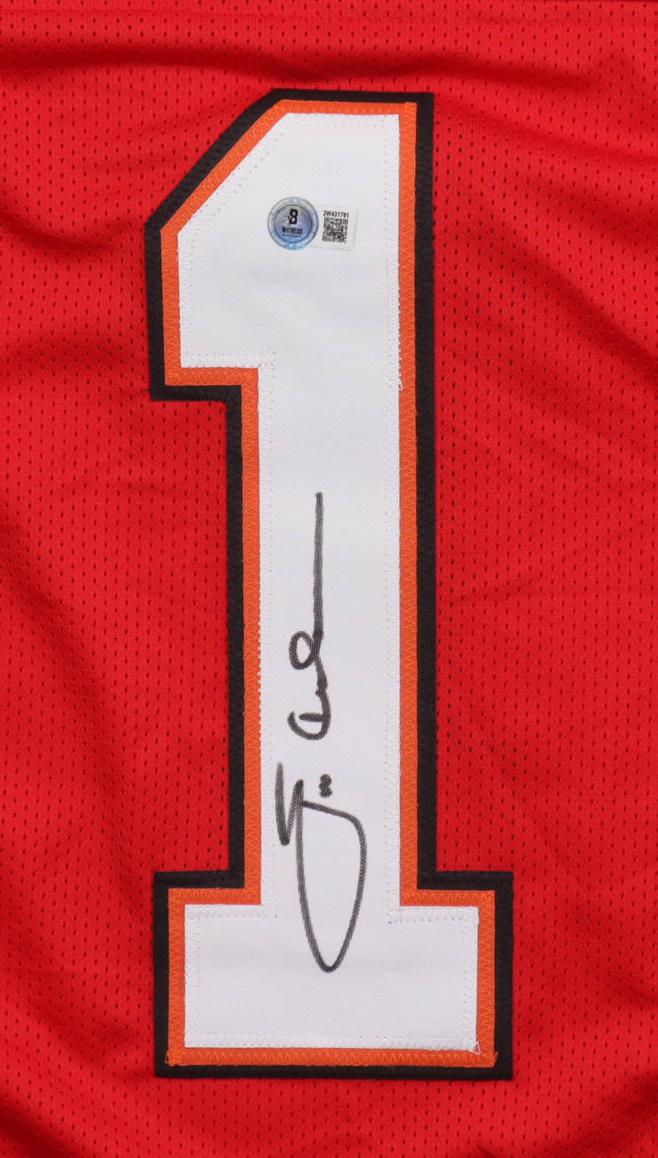 Jon Gruden Signed Jersey (Beckett) at PristineAuction.com Jon Gruden Signed Jersey (Beckett) at PristineAuction.com