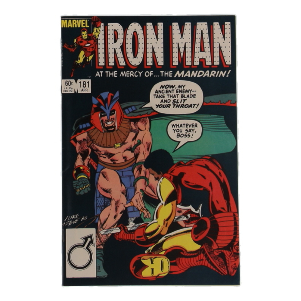 1984 "Iron Man" Issue #181 Marvel Comic Book at PristineAuction.com