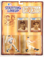 Mickey Mantle & Joe DiMaggio 1989 Starting Lineup Baseball Greats Action Figures with Trading Cards at PristineAuction.com