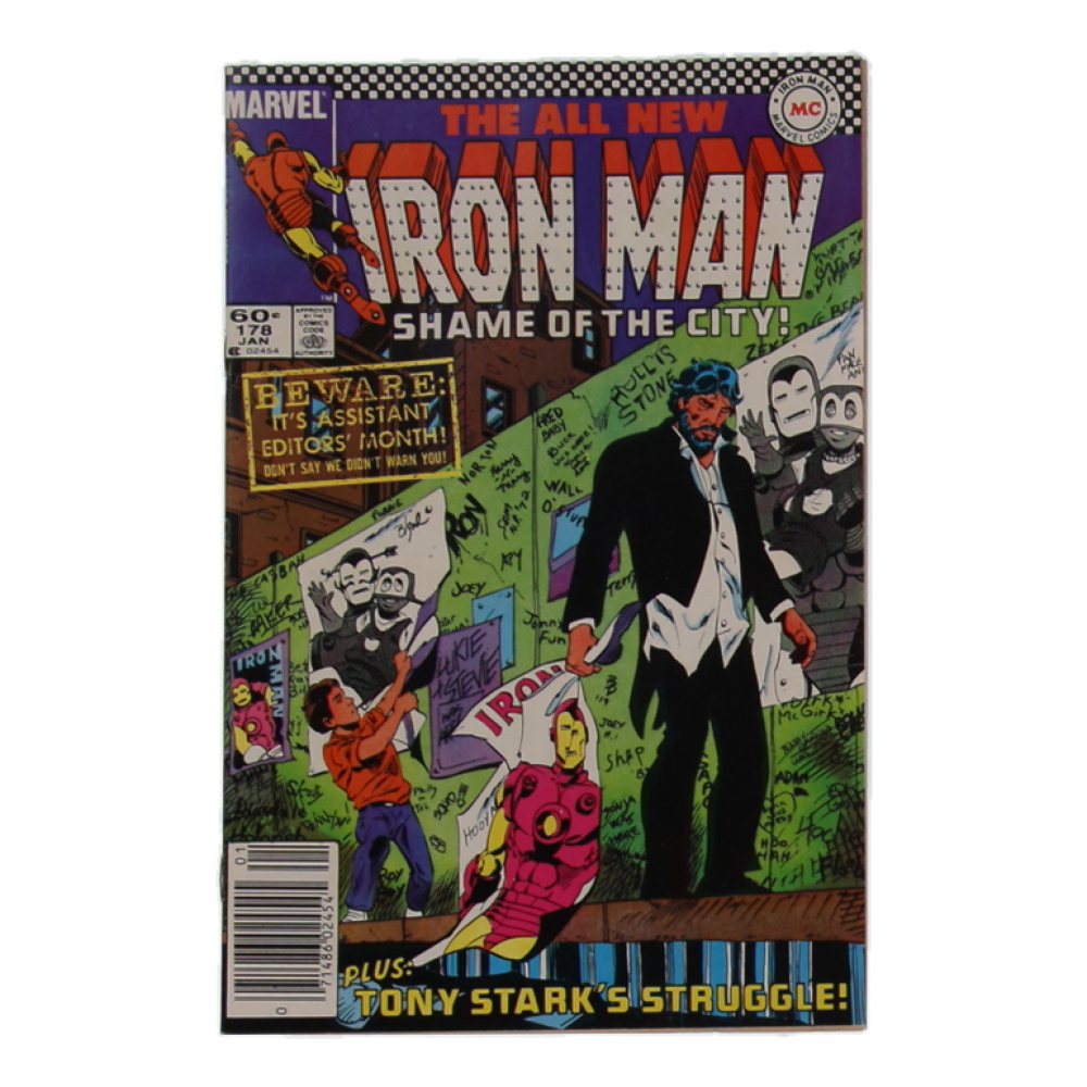 1984 "Iron Man" Issue #178 Marvel Comic Book at PristineAuction.com