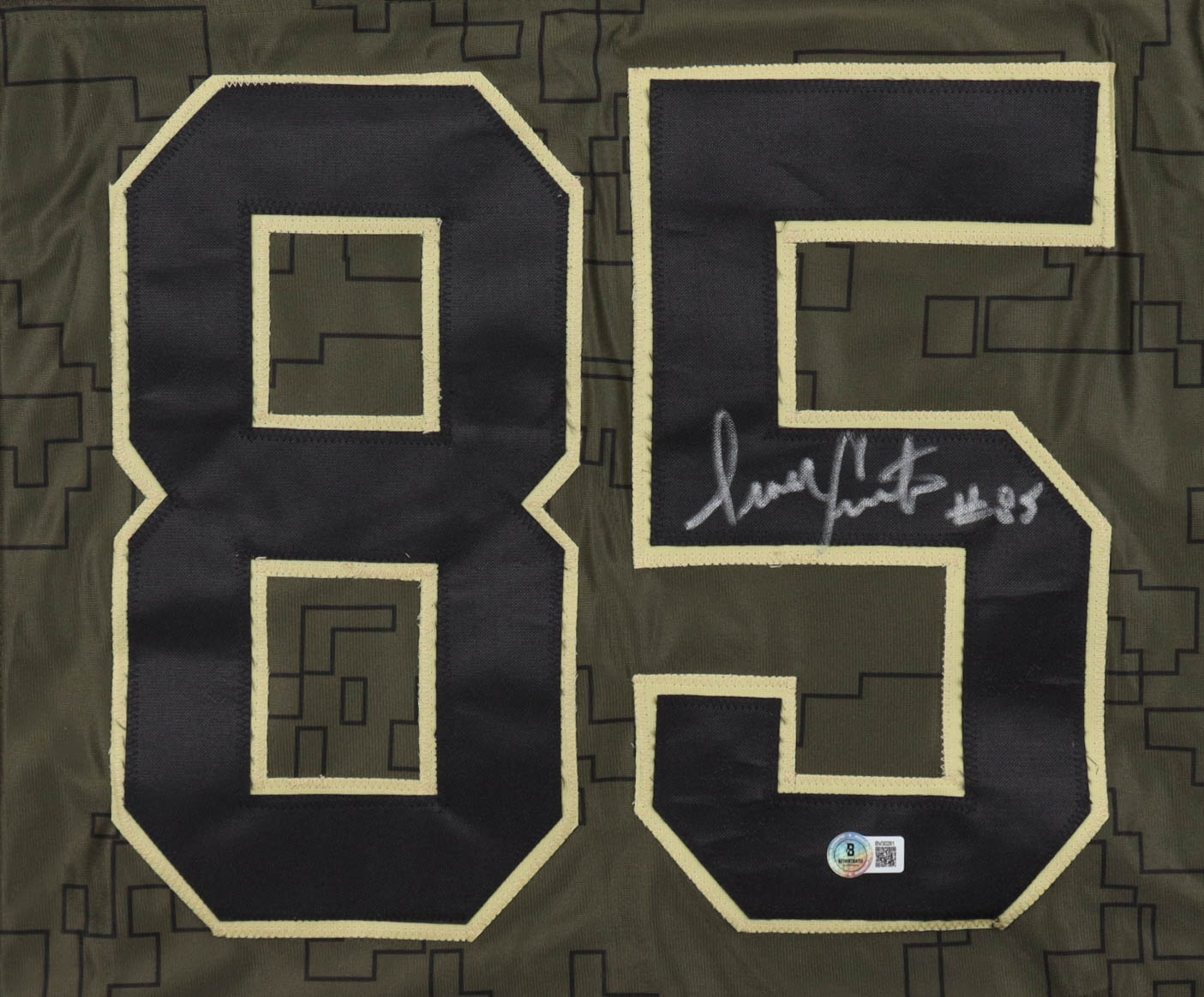 Isaac Curtis Signed Jersey (Beckett) at PristineAuction.com Isaac Curtis Signed Jersey (Beckett) at PristineAuction.com