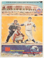 1964 Original New York Mets Shea Stadium On-Site Game Program at PristineAuction.com