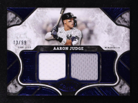 Aaron Judge 2025 Topps Tier One Blue Dual Relics #T1RAJ #13/99 at PristineAuction.com