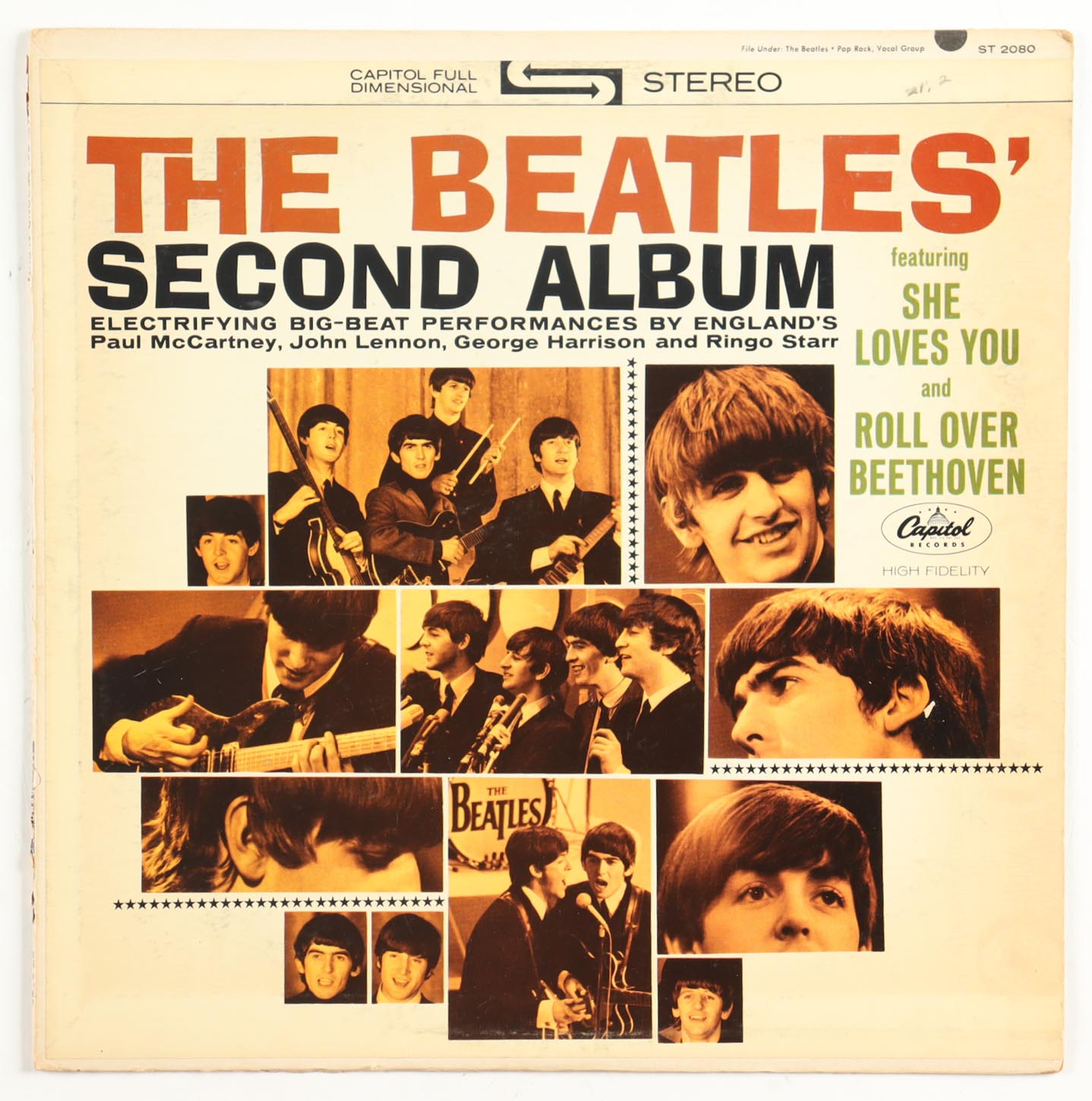 1964 The Beatles "The Beatles' Second Album" Vinyl Record Album at PristineAuction.com 1964 The Beatles "The Beatles' Second Album" Vinyl Record Album at PristineAuction.com