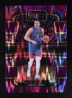 Nikola Jokic 2023-24 Select Prizms Purple Flash #32 #021/175 at PristineAuction.com