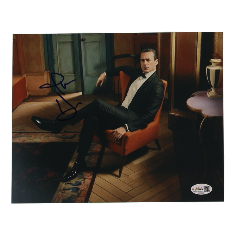 Jon Hamm Signed 8x10 Photo (JSA) at PristineAuction.com Jon Hamm Signed 8x10 Photo (JSA) at PristineAuction.com