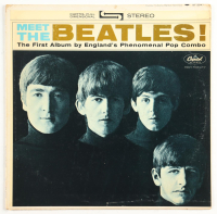 1964 The Beatles "Meet The Beatles" Vinyl Record Album at PristineAuction.com