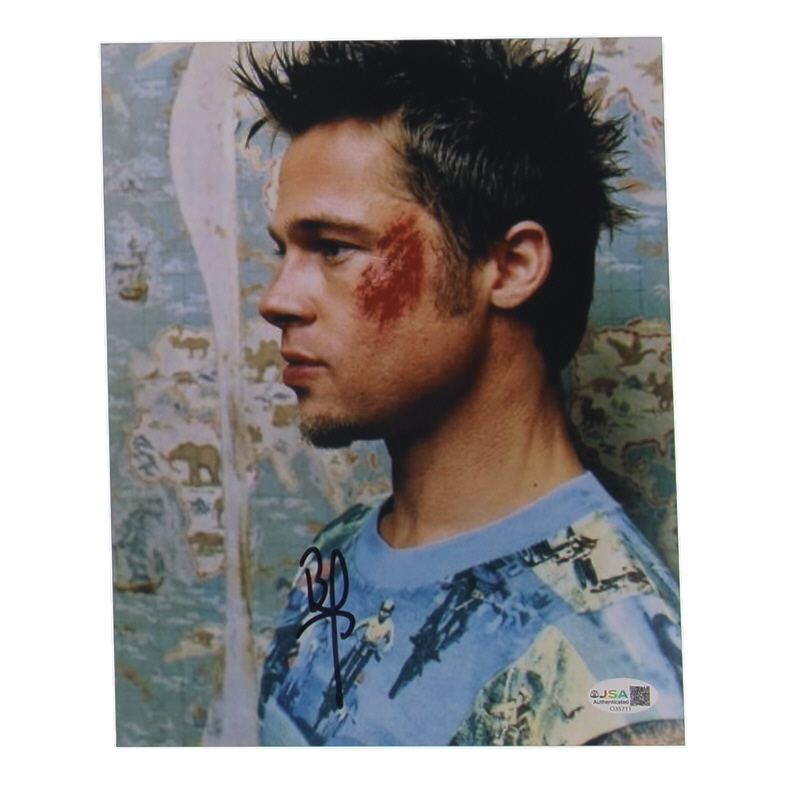 Brad Pitt Signed "Fight Club" 8x10 Photo (JSA) at PristineAuction.com Brad Pitt Signed "Fight Club" 8x10 Photo (JSA) at PristineAuction.com