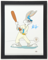 Nolan Ryan Signed "Looney Tunes" Custom Framed Original Film Cel Display (PSA) at PristineAuction.com