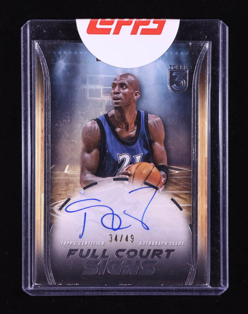 49枚限定】Kevin Garnett サインカード 【公式通販】