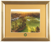 "Augusta National Golf Course" Custom Framed Photo Display with Masters Pin at PristineAuction.com