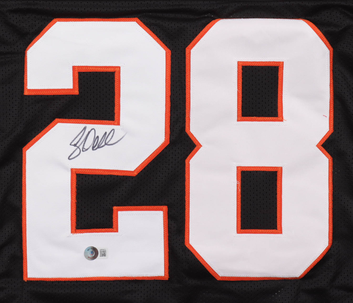 Corey Dillon Signed Jersey (Beckett) at PristineAuction.com Corey Dillon Signed Jersey (Beckett) at PristineAuction.com