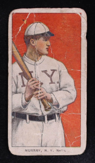 Red Murray 1909-11 T206 #354 / Batting at PristineAuction.com Red Murray 1909-11 T206 #354 / Batting at PristineAuction.com
