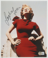 Sophia Loren Signed 8x10 Photo (Beckett) at PristineAuction.com
