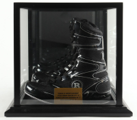 Julio Cesar Chavez, Marco Antonio Barrera & Erik Morales Signed Set of (2) Ringside Professional Boxing Shoes with Display Case (JSA) at PristineAuction.com