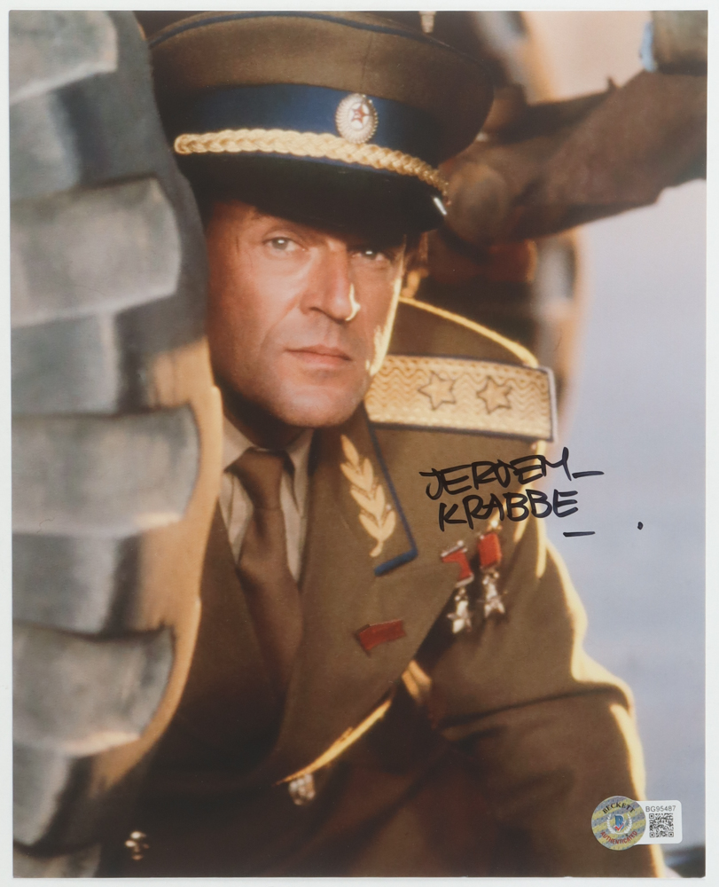Jeroen Krabbe Signed "The Living Daylights" 8x10 Photo (Beckett) at PristineAuction.com Jeroen Krabbe Signed "The Living Daylights" 8x10 Photo (Beckett) at PristineAuction.com