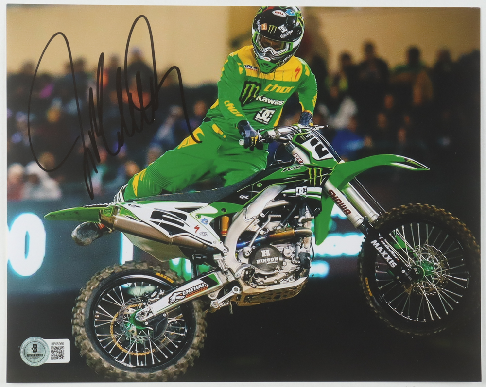 Jeremy McGrath Signed 8x10 Photo (Beckett) at PristineAuction.com Jeremy McGrath Signed 8x10 Photo (Beckett) at PristineAuction.com