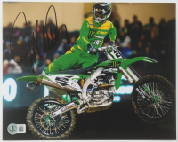 Jeremy McGrath Signed 8x10 Photo (Beckett) at PristineAuction.com