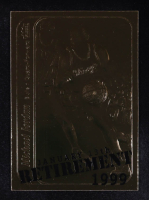 Michael Jordan 1999 Fleer Retirement 23KT Gold Card #1059/9923 at PristineAuction.com