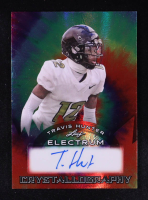 Travis Hunter 2024 Leaf Electrum Tie-Die Crystallography Autographs #CLATH1 #7/10 RC at PristineAuction.com