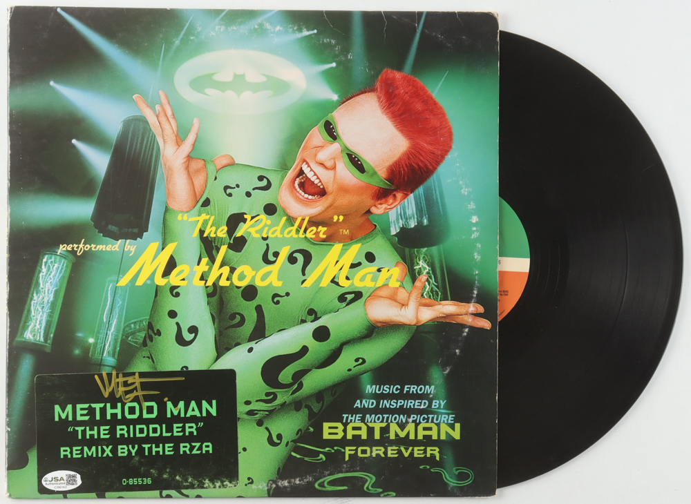 Method Man Signed "The Riddler" Vinyl Record Album (JSA) at PristineAuction.com Method Man Signed "The Riddler" Vinyl Record Album (JSA) at PristineAuction.com