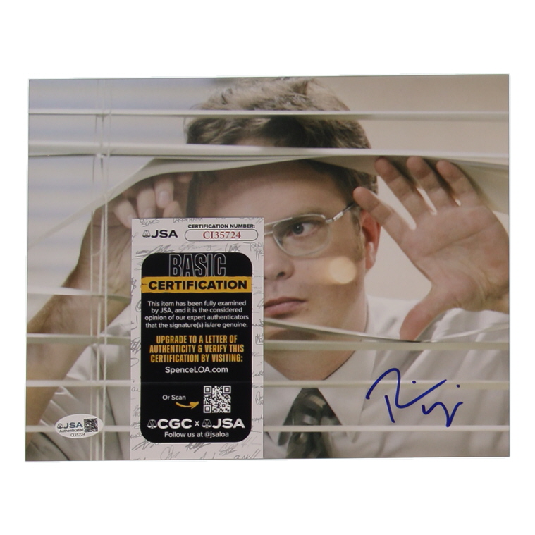 Rainn Wilson Signed "The Office" 8x10 Photo (JSA) at PristineAuction.com Rainn Wilson Signed "The Office" 8x10 Photo (JSA) at PristineAuction.com