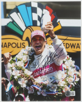 Helio Castroneves Signed IndyCar 8x10 Photo (Beckett) at PristineAuction.com