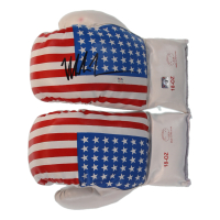 Mike Tyson Signed Pair of (2) Defender USA Boxing Gloves (Tyson & PSA) at PristineAuction.com