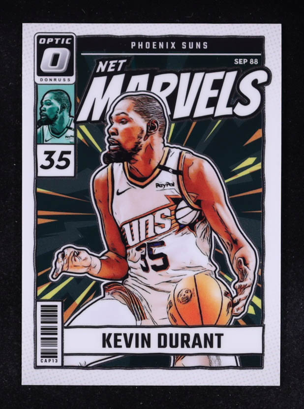 Kevin Durant 2024-25 Donruss Optic Net Marvels #18 at PristineAuction.com Kevin Durant 2024-25 Donruss Optic Net Marvels #18 at PristineAuction.com