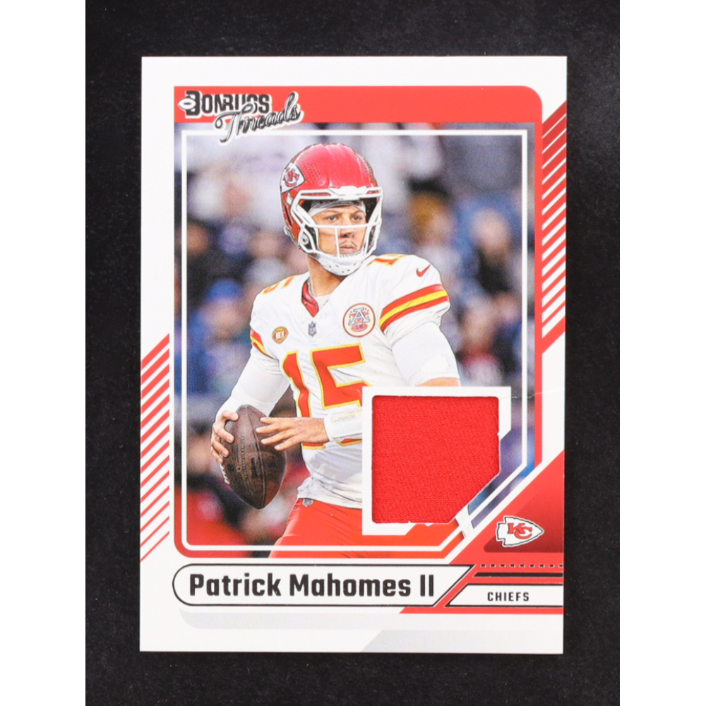 Patrick Mahomes II 2024 Donruss Threads Memorabilia #DTH-PMA at PristineAuction.com