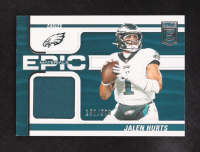 Jalen Hurts 2024 Panini Donruss Elite Epic Materials Mem #EMA-JHU #158/500 at PristineAuction.com