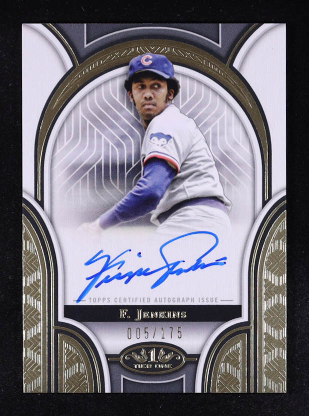Fergie Jenkins 2023 Topps Tier One Prime Performers Autographs #PPAFJ #005/175 at PristineAuction.com Fergie Jenkins 2023 Topps Tier One Prime Performers Autographs #PPAFJ #005/175 at PristineAuction.com