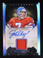 John Elway 2022 ITG Used Sports Autographs Platinum Blue Spectrum #GUAJE1 #4/5 at PristineAuction.com