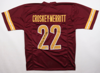 Jacory Croskey-Merritt Signed Jersey (Beckett) at PristineAuction.com