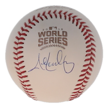 John Lackey Signed 2016 World Series Baseball (JSA) at PristineAuction.com John Lackey Signed 2016 World Series Baseball (JSA) at PristineAuction.com