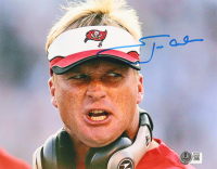 Jon Gruden Signed Buccaneers 8x10 Photo (Beckett) at PristineAuction.com