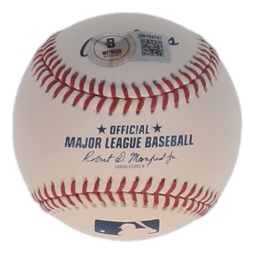 Colson Montgomery Signed OML Baseball Inscribed "MLB Debut 7/4/25" (Beckett) at PristineAuction.com Colson Montgomery Signed OML Baseball Inscribed "MLB Debut 7/4/25" (Beckett) at PristineAuction.com