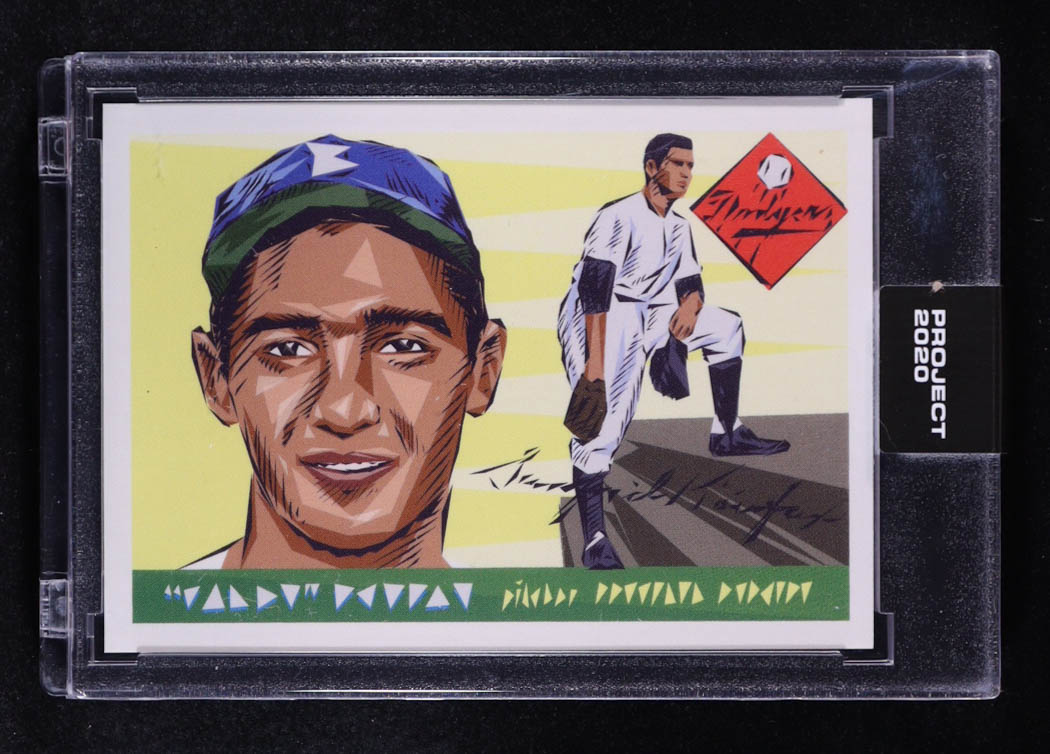 Sandy Koufax 2020 Topps Project 2020 #89 / Naturel at PristineAuction.com Sandy Koufax 2020 Topps Project 2020 #89 / Naturel at PristineAuction.com