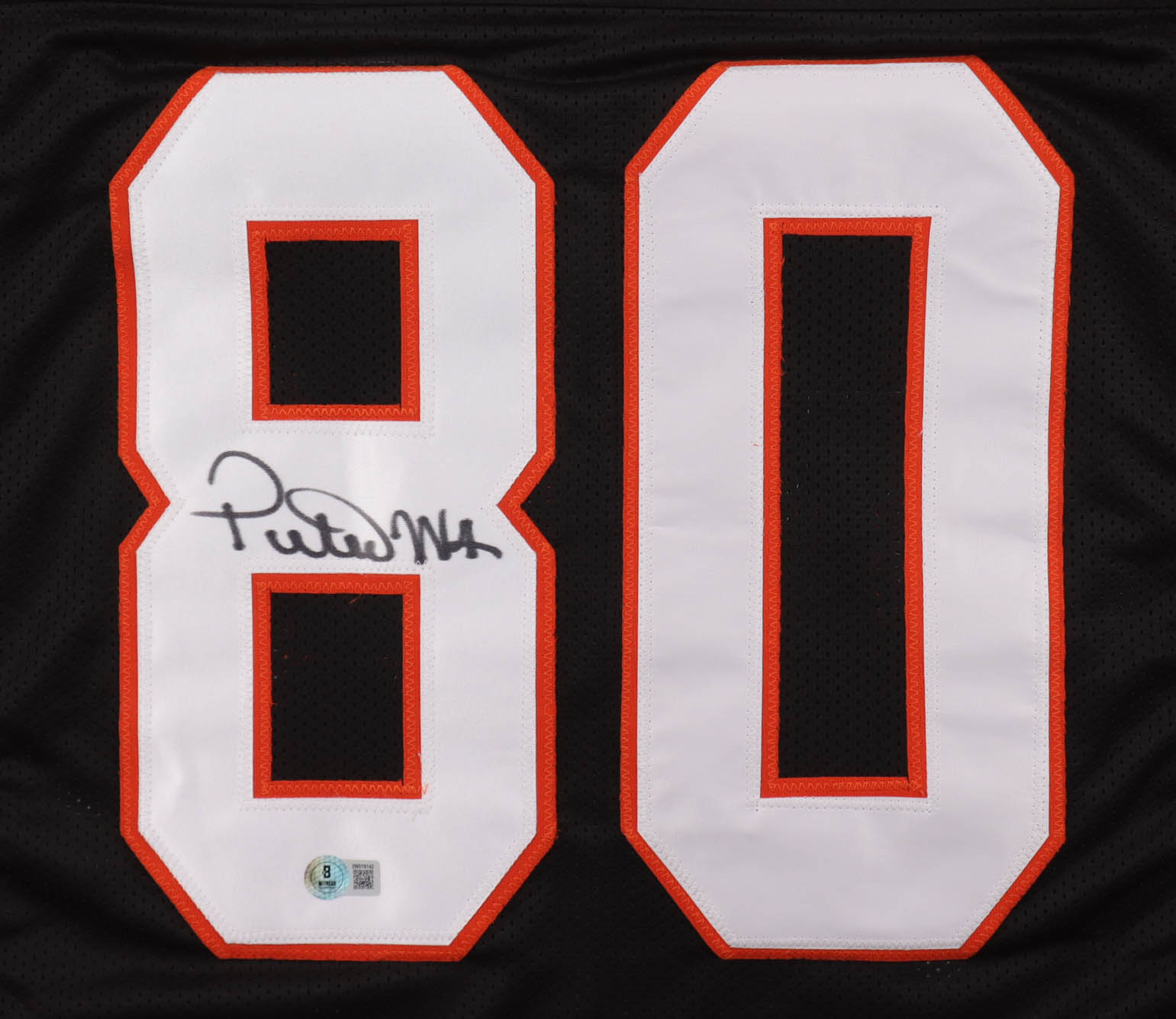 Peter Warrick Signed Jersey (Beckett) at PristineAuction.com Peter Warrick Signed Jersey (Beckett) at PristineAuction.com