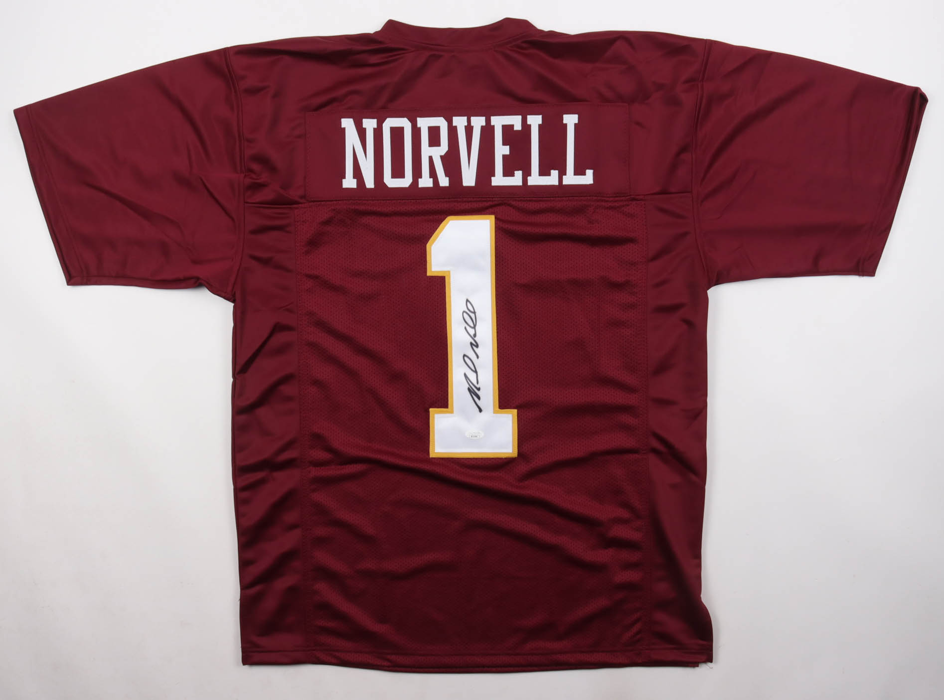 Mike Norvell Signed Jersey (JSA) at PristineAuction.com Mike Norvell Signed Jersey (JSA) at PristineAuction.com