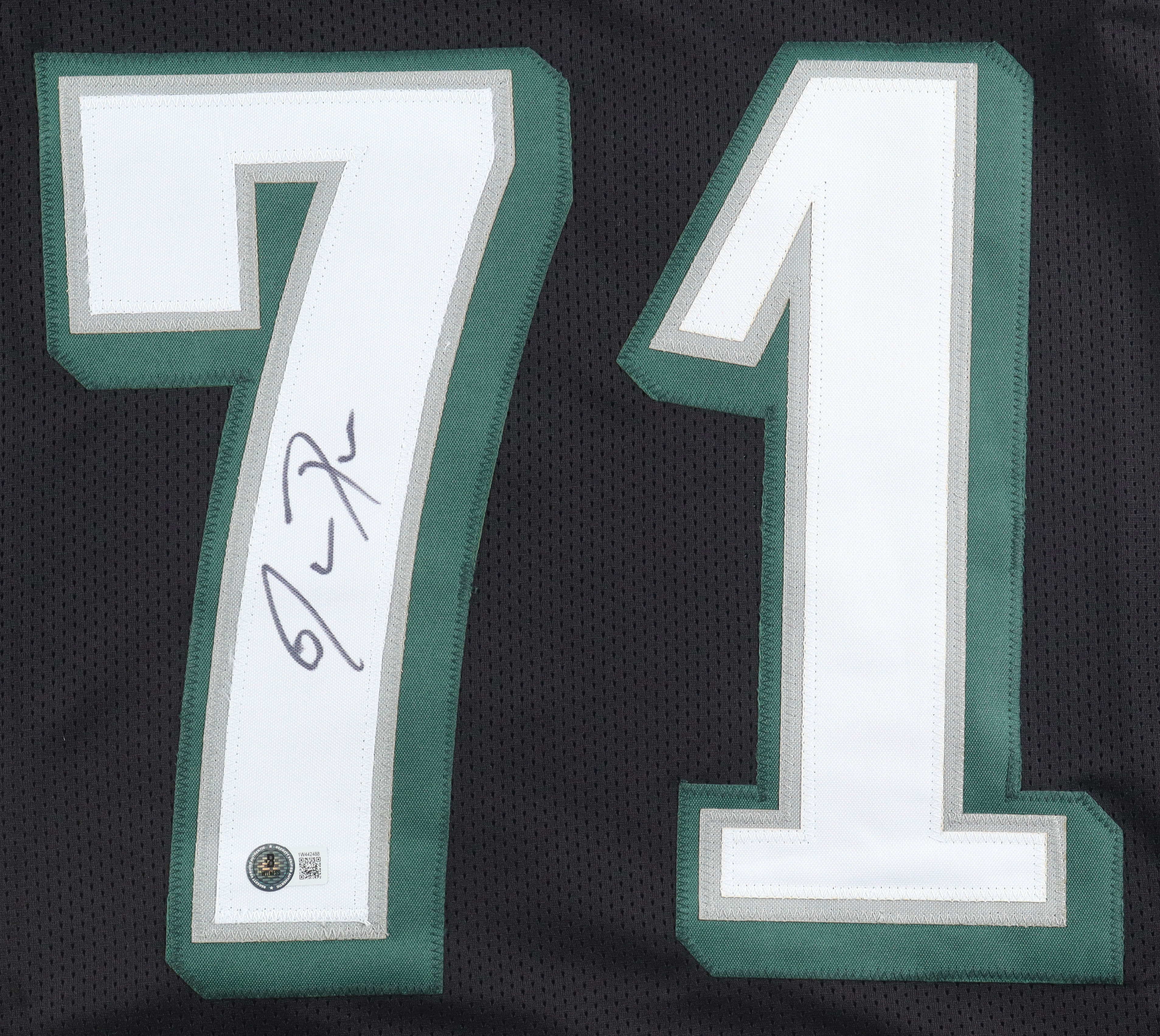 Jason Peters Signed Jersey (Beckett) at PristineAuction.com Jason Peters Signed Jersey (Beckett) at PristineAuction.com